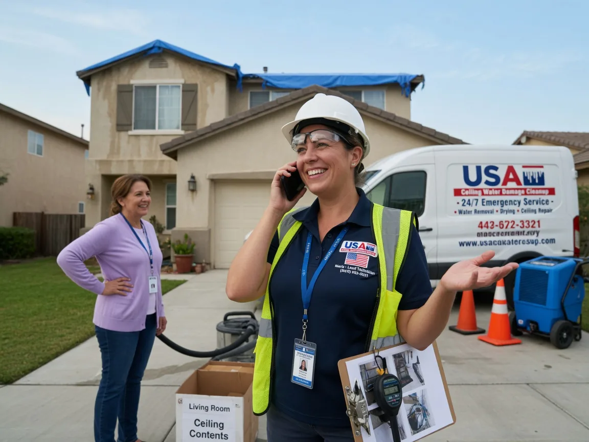 Ceiling Water Damage Restoration Ryde, CA FAQs